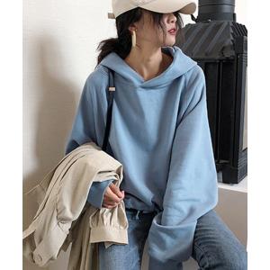 パーカー スウェットプルオーバーパーカー レディース