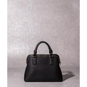 ハンドバッグ 「High-Line」ラウンドスタッズハンドバッグ