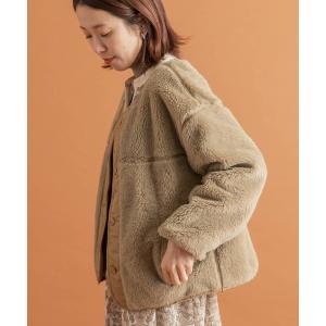 ジャケット ブルゾン 【WEB限定】リバーシブルボアブルゾン