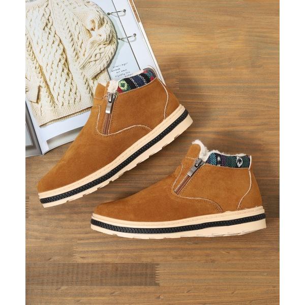 ブーツ AAA+ ダブルジップムートンブーツ ユニセックス レディース メンズ