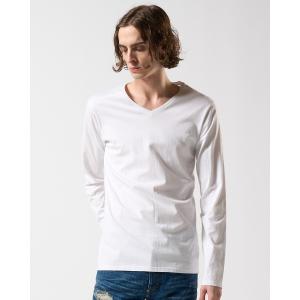 tシャツ Tシャツ メンズ basic V-neck L/S｜zozo