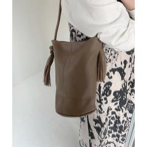 ショルダーバッグ バッグ 【SANSeLF】fringe leather bag sana6