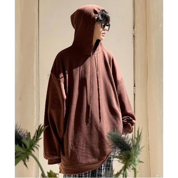 パーカー 「neos -addictive design-」ビッグシルエット 裏シャギー 裏起毛 フ...