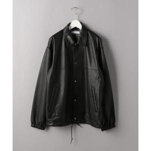 ジャケット ブルゾン BY レザー コーチジャケット