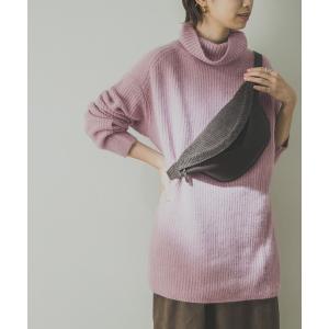 チュニック FOX混オフタートルチュニック