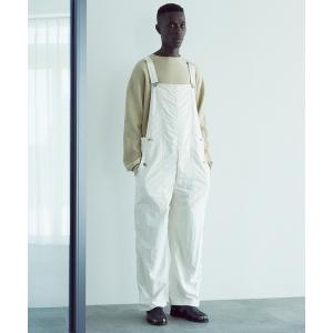 AOZORA（アオゾラ） オーバーオール サロペット 刺し子デニム中綿