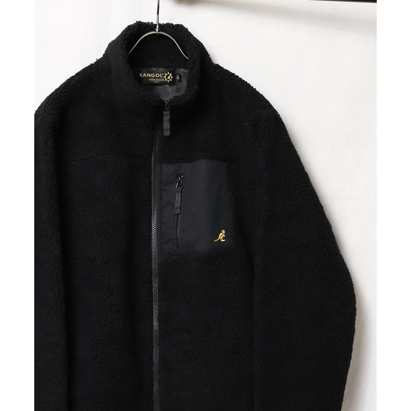 ブルゾン アウター /KANGOL/ハイネック　ボアジップジャケット レディース メンズ