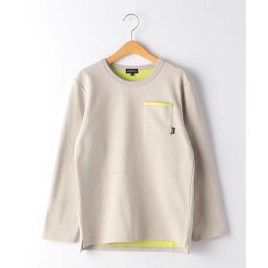 tシャツ Tシャツ 【ジュニア】Wフェイス ポケットプルオーバー ロングスリーブ