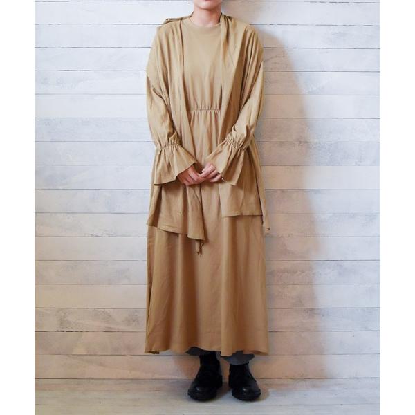 ワンピース 「Ja」「SUPERTHANKS」STOLE PULLOVER ONE PIECE