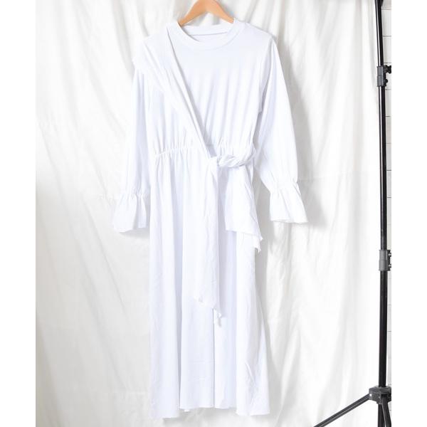 ワンピース /SUPERTHANKS/STOLE PULLOVER ONE PIECE