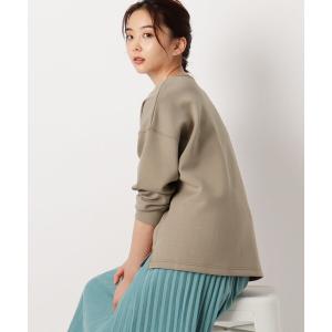 スウェット 【フタバフルーツ×THE SHOP TKコラボ】ダンボールキーネックトップス【XLのみWEB限定サイズ、WEB限定カラーあり】