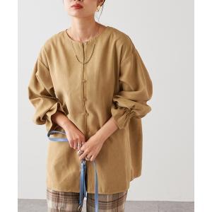 シャツ ブラウス 前後2WAYブラウス