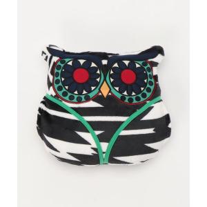 クッション クッションカバー 【チャイハネ】ノマディふくろう型クッション