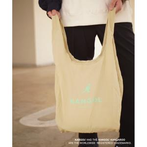エコバッグ バッグ レディース 「 KANGOL / カンゴール 」 MARKET BAG エコバッグ (Lサイズ)｜zozo