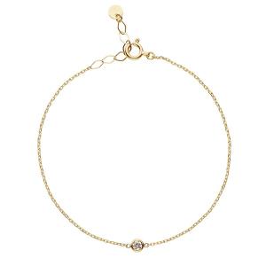 4℃（ヨンドシー） ブレスレット K18ピンクゴールド ダイヤモンド