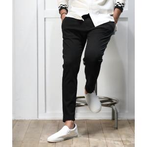 チノパン 「WONDER SHAPE」BASIC：360°全方向高伸縮 「ワンダーシェイプ」 テーパードスキニーパンツ メンズ