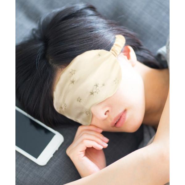 ルームウェア 部屋着 シルキースリープ アイマスク レディース