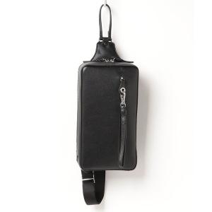 ショルダーバッグ ピーアイディー「P.I.D」レザーワンショルダーバッグ メンズ レディース