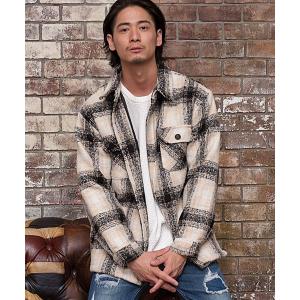 シャツ 「CavariA/キャバリア」チェック柄起毛長袖シャツジャケット メンズ レディース｜ZOZOTOWN Yahoo!店