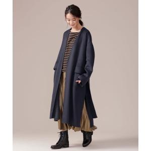 ベルト付Wフェイスリバーシブルコート