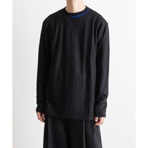 tシャツ NECK SLIT T-SHIRT メンズ