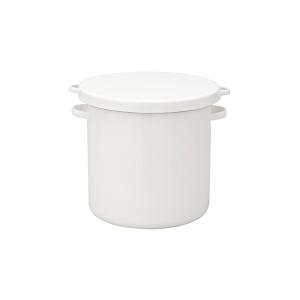 野田琺瑯（noda horo） ラウンドストッカー 21cm 7L ホーロー容器 WRS