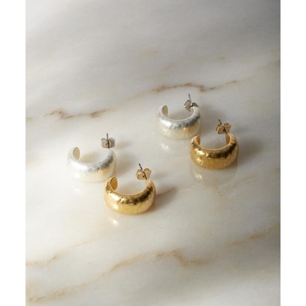 ピアス 「felice」シンプルリングピアス レディース