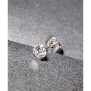 ピアス 「Pledge（プレッジ）」K10　Swarovski Crystals　ピアス レディース メンズ