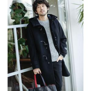 コート ダッフルコート 《WEB限定》SUPER100'S  メルトンロングダッフルコート