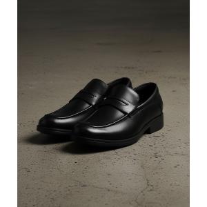 ローファー ZINC 本革軽量コインローファー メンズ