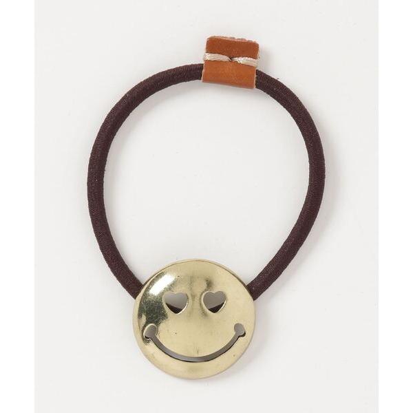 ヘアゴム アンティークスマイルデザインゴムバンド