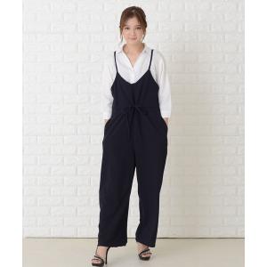 AMELY」 「La-gemme」オールインワン L ブラック レディース