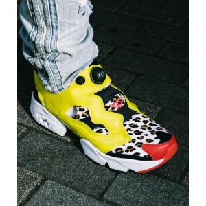 スニーカー REEBOK × ATMOS INSTAPUMP FURY “CITRON ANIMAL”  / リーボック アトモス インスタポンプ フ