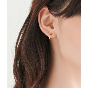 sowi ピアス K10 ムーンピアス 3×10 レディース : ZOZOTOWN Yahoo!店