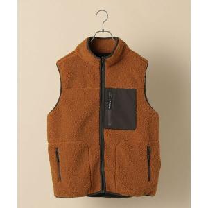 ベスト SHIPS: 防風 ボンディング ボア フリース ベスト