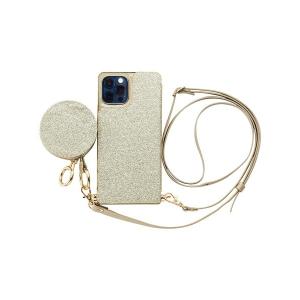 モバイルケース (iPhone12/12 Pro ケース)Cross Body Case Glitter Series