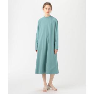 レディース ワンピース プレシャスモック スタンドネックワンピース