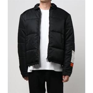 ダウン ダウンジャケット メンズ 「HERON PRESTON」NYLON PUFFER｜zozo