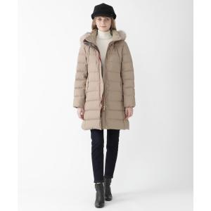 ダウン ダウンジャケット リサイクルタフタロングダウンコート