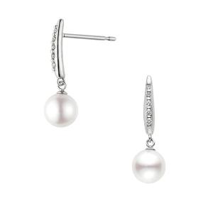 ヴァンドーム青山　ハーフエタニティピアス　プラチナ　ダイヤ　ピアス Vendome Aoyama ハーフエタニティ プラチナandダイヤモンドピアス