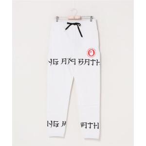 パンツ A BATHING APE LETTERED SLIM SWEAT PANTS M