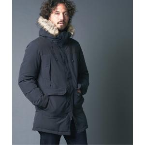 ダウン ダウンジャケット NYLON TUSSAH MOUNTAIN FUR DOWN COAT:ナイロンタッサー マウンテンファー ダウンコート