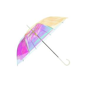 傘 「ビニール傘」shiny plastic umbrella  シャイニーアンブレラ（手開き） レディース