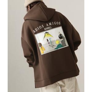 パーカー ビックシルエットダンボールポンチイラスト刺繍パーカー Invader ユニセックス Zozotown 通販 Paypayモール