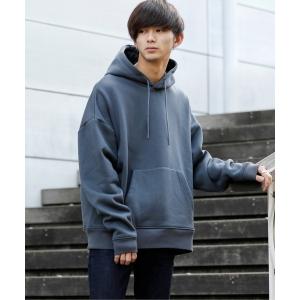 パーカー ボリューム裏起毛 ビッグシルエット ラウンジ