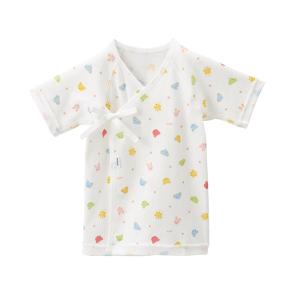 ベビー肌着 ピュアベール　どうぶつ柄のフライス短肌着｜ZOZOTOWN Yahoo!店