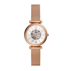 腕時計 レディース　fossil Fossil Women's The Commuter Rose-Gold Stainless Steel Watch ES4333