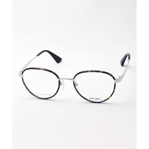 伊達メガネ メガネ 眼鏡 「PRADA/プラダ」ボストン メガネ PR57SVD 2AU1O1 レディース メンズ