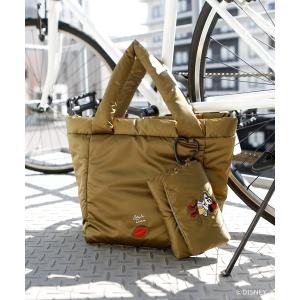 トートバッグ バッグ レディース ミニーマウス/パフトートバッグ