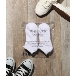 靴下 6P JLS  LADYSアンクルー